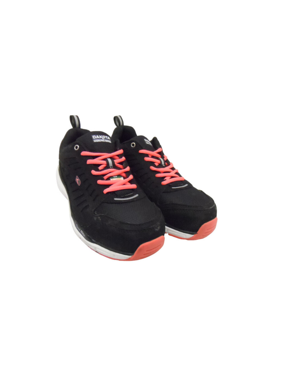 DAKOTA Women's Quad Lite Alum Toe Comp Plate Work Shoes 3602 Black Size 8M
